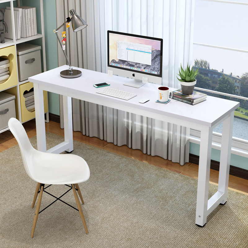 Thickened Bedroom Household One-word Long Table Rectangular Workbench Simple Wall Office Narrow Table Bar Counter Side Table
