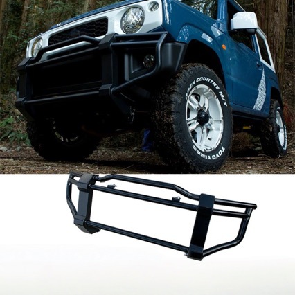 Suitable for 18-25 Models of Jimny Front Bumper Jb64/Jb74 Front Bumper Crash Bar Bull Bar Protective Bar Front Guard