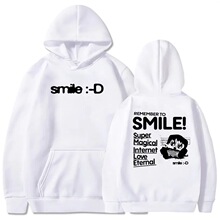 Porter Robinson Smile World Tour 2025 Men's hoodie Winter Ho