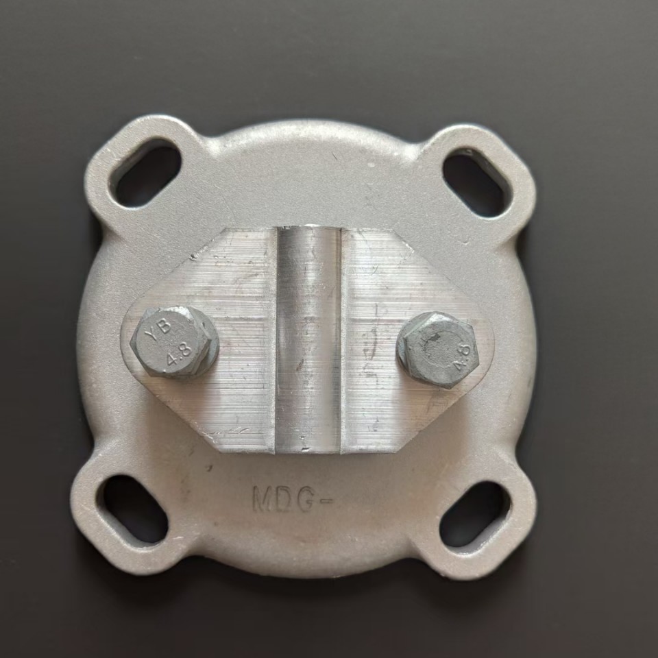 母线固定金具 MDG-3-4-5-6/140 单软导线固定金具 绝缘子固定夹具
