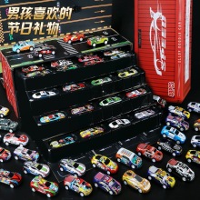 热销惯性玩具车迷你金属小汽车集装箱儿童礼盒套装批发男孩礼物