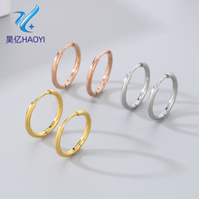 �羳���18KԲ�ζ���С����Ƹ��պ���Ů�ٴ�304�������Ȧ����