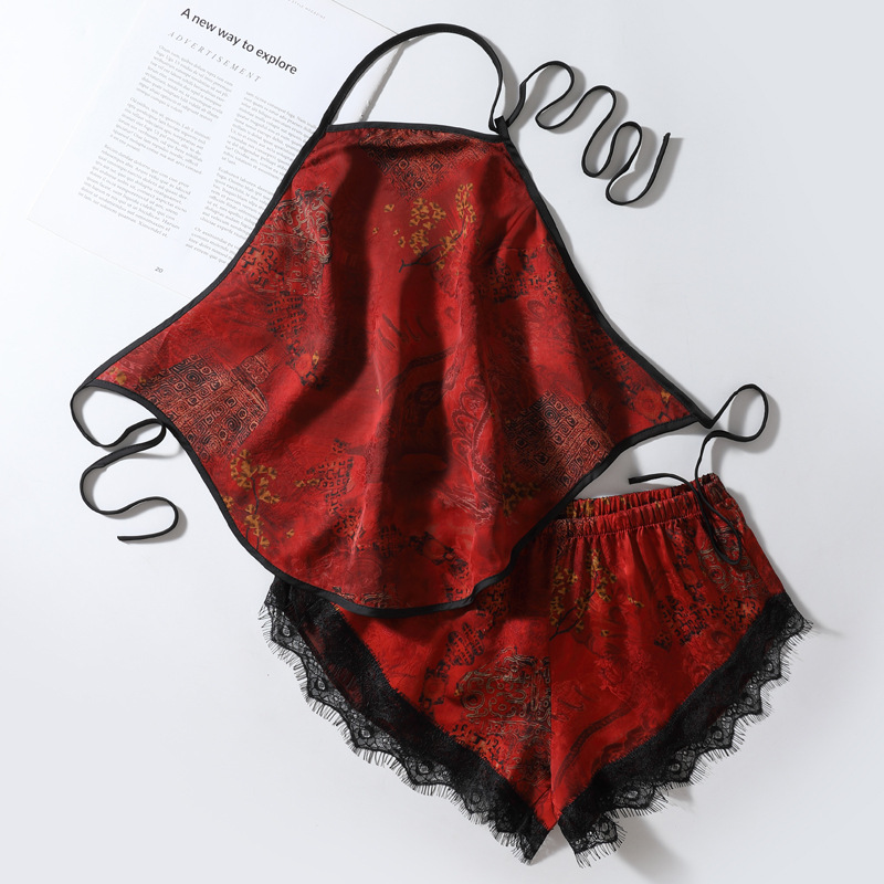 Big red flower set / One size fits all( 40-70kg )