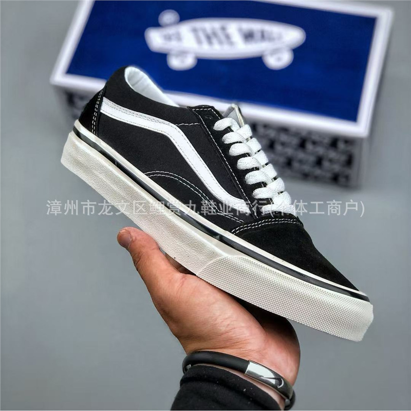 Putian Shoes Old Skool Classic Vans New VPS High-End Unisex Low-Top Canvas Shoes Putian Shoes Old Skool Classic Vans New VPS High-End Unisex Low-Top Canvas Shoes