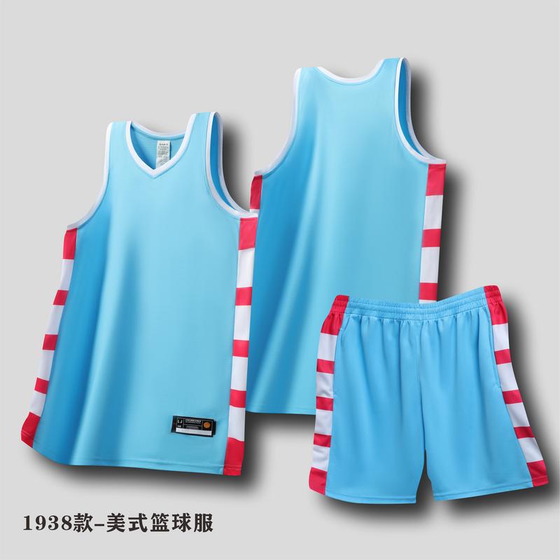 El juego de ropa de baloncesto americano para adultos y niños se puede imprimir con el mismo tipo de entrenamiento transpirable de secado rápido.