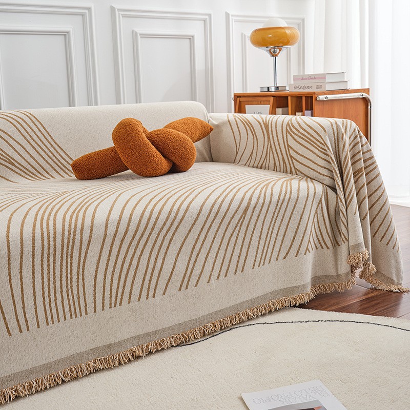Housse de canapé élastique minimaliste française anti-griffes_voghion.com