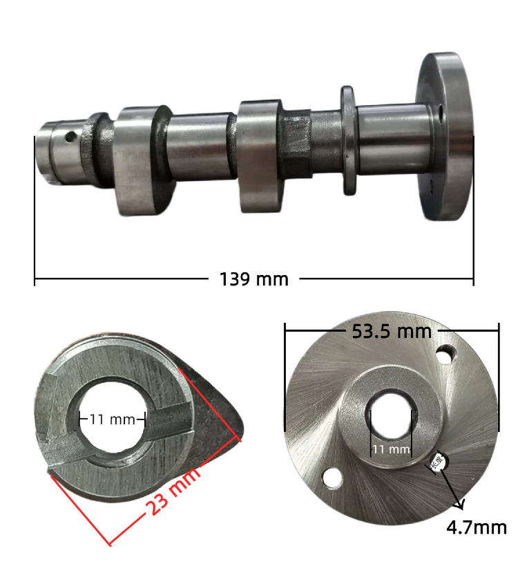 Motorcycle intake and exhaust camshaft wholesale suitable for 12-21 Polaris 570 RZR 570 1204291