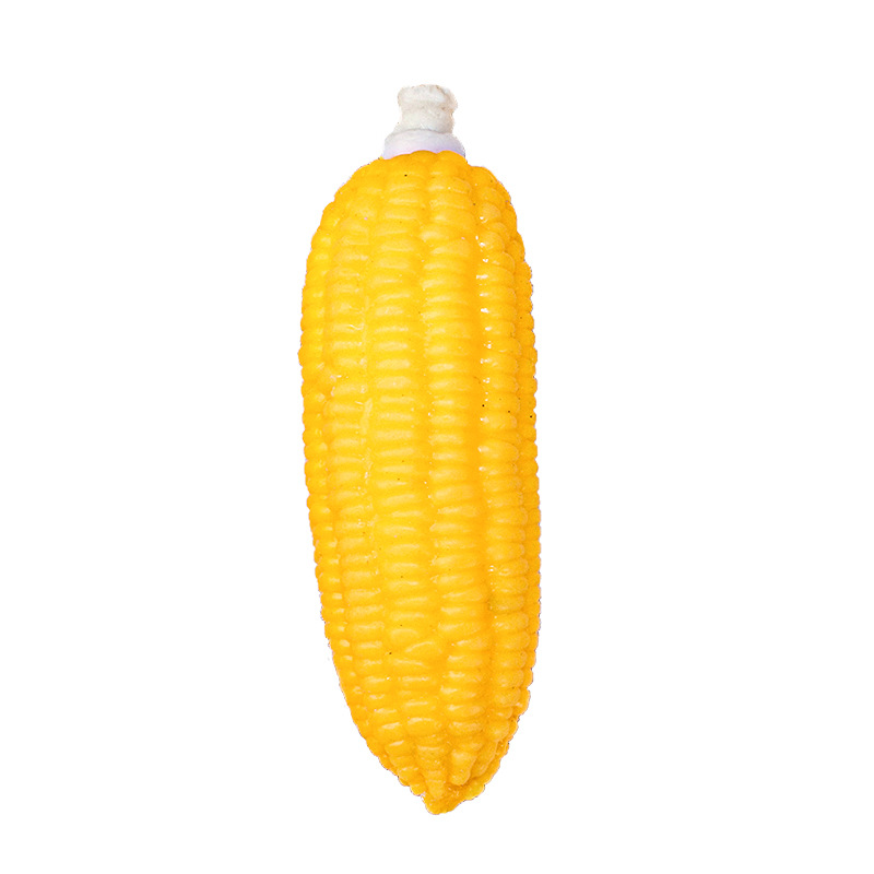 Lento rebote plátano pepino simulación vegetal y fruta ventilación juguete maíz descompresión juguete pellizco música melocotón Bola de ventilación
