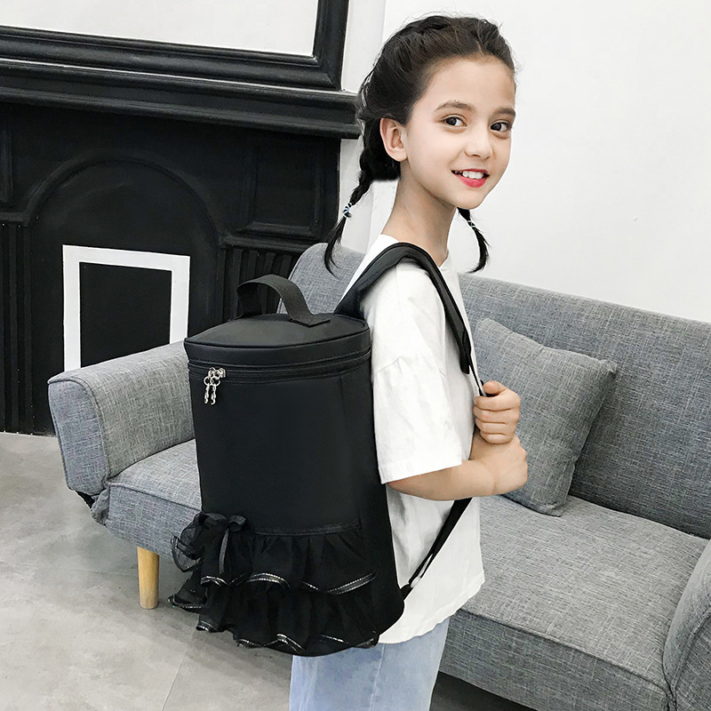 Mochila bolsa de baile de los niños bolsa de Ballet de gran capacidad de encaje princesa bolsa hermosa bolsa de baile