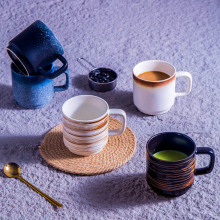 复古马克杯陶瓷杯子办公室下午茶简约泡茶杯咖啡杯小清新喝水杯