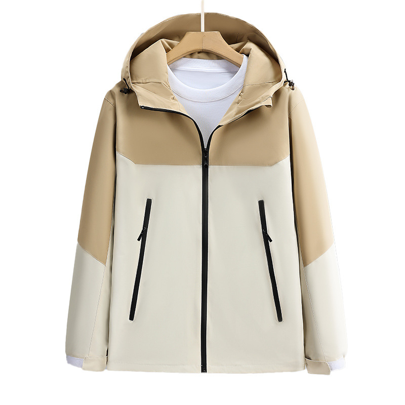 Sombrero de almacenamiento a prueba de viento impermeable al aire libre hombre y mujer trajes de montaña delgados trajes de asalto logo personalizados trajes de trabajo sensación de alto nivel