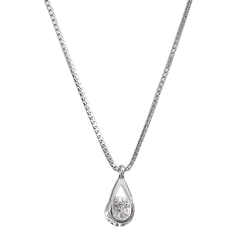 Мультяшный кот с бриллиантами ожерелье мода девичка сердце студентка подружка ключица цепочка нишевые дизайн цепочка свитера