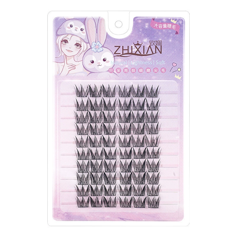 Eyelash Cluster Kit, Natural Dense Volume, Multiple Styles & Glue Options, 60–120 clusters