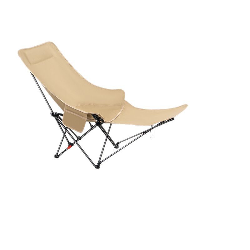 Silla plegable para acampar se puede sentar y reclinar silla de almuerzo con piernas de cuatro velocidades pescar silla de luna para acampar portátil al aire libre