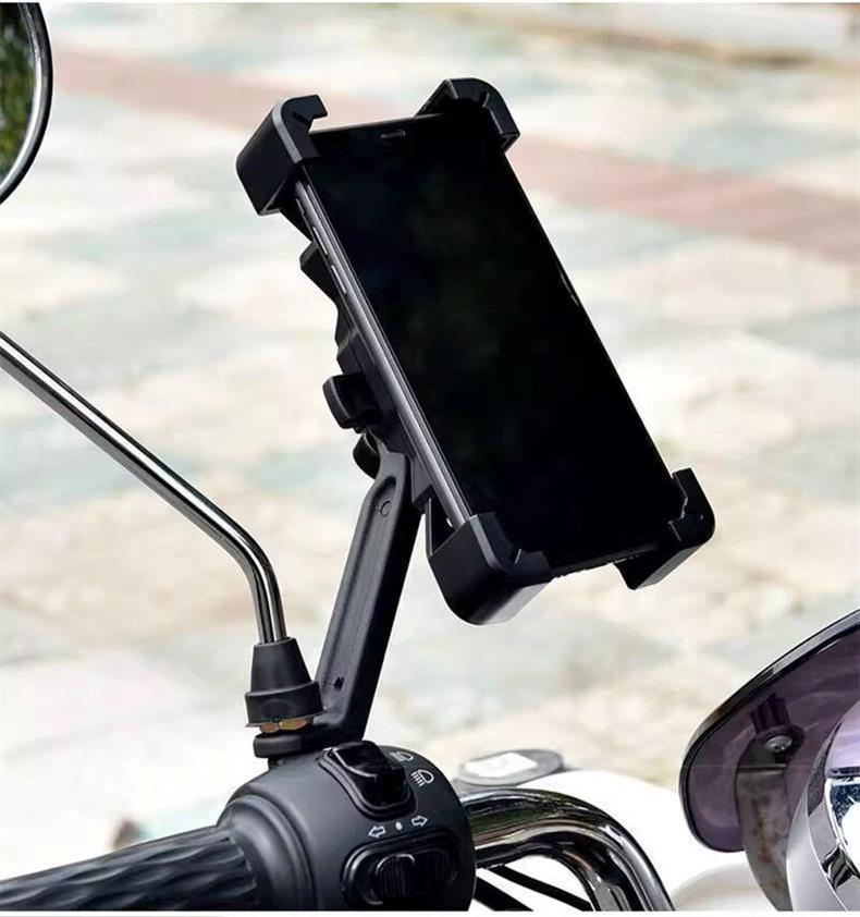Electric vehicle phone holder, navigation stand, electric scooter delivery vehicle shockproof bicycle motorcycle phone holder