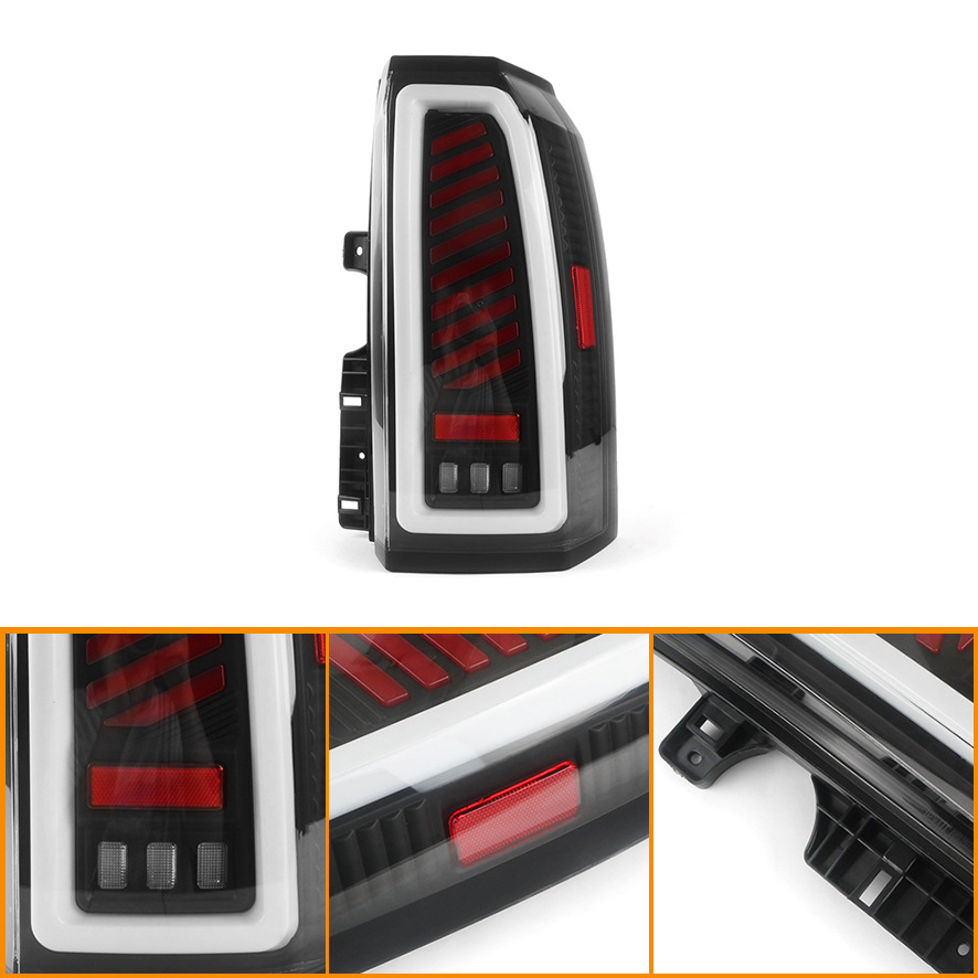 Aplicable a GMC YUKON 15 - 20 modificado conjunto de luz trasera luz de freno trasera luz de dirección