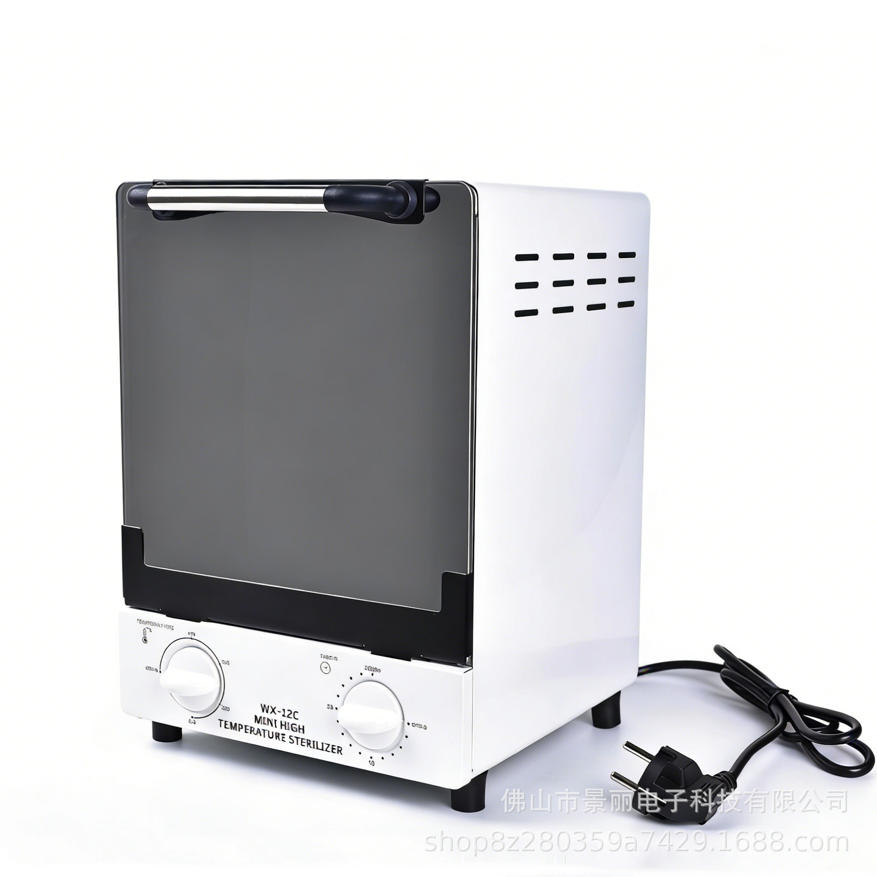 Esterilizador de herramientas WX-12C, alta temperatura/infrarrojos, para uñas, tijeras, alicates, caja de desinfección portátil