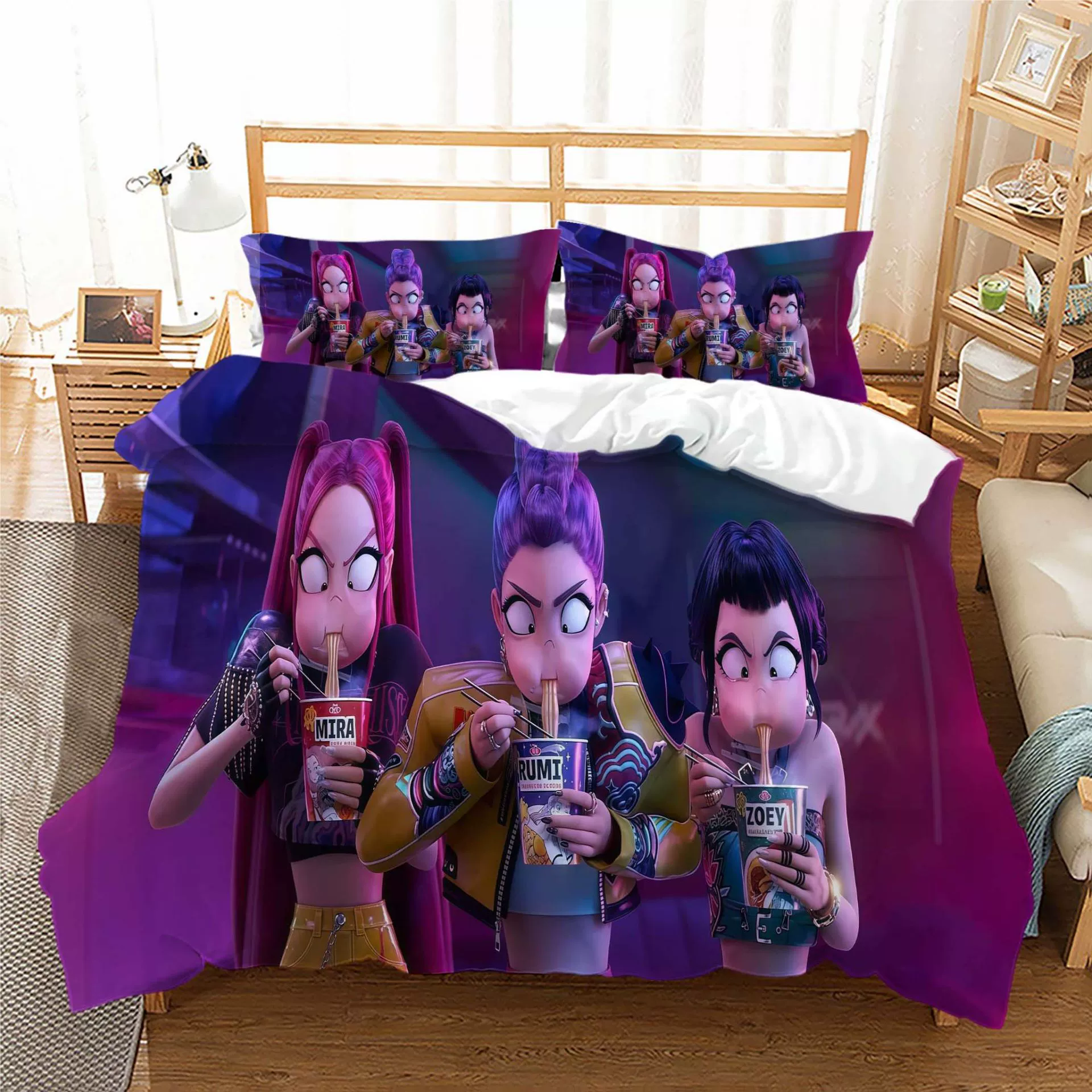 Duvet cover, pillowcase, set, Amazon, 3D, 3 piece set