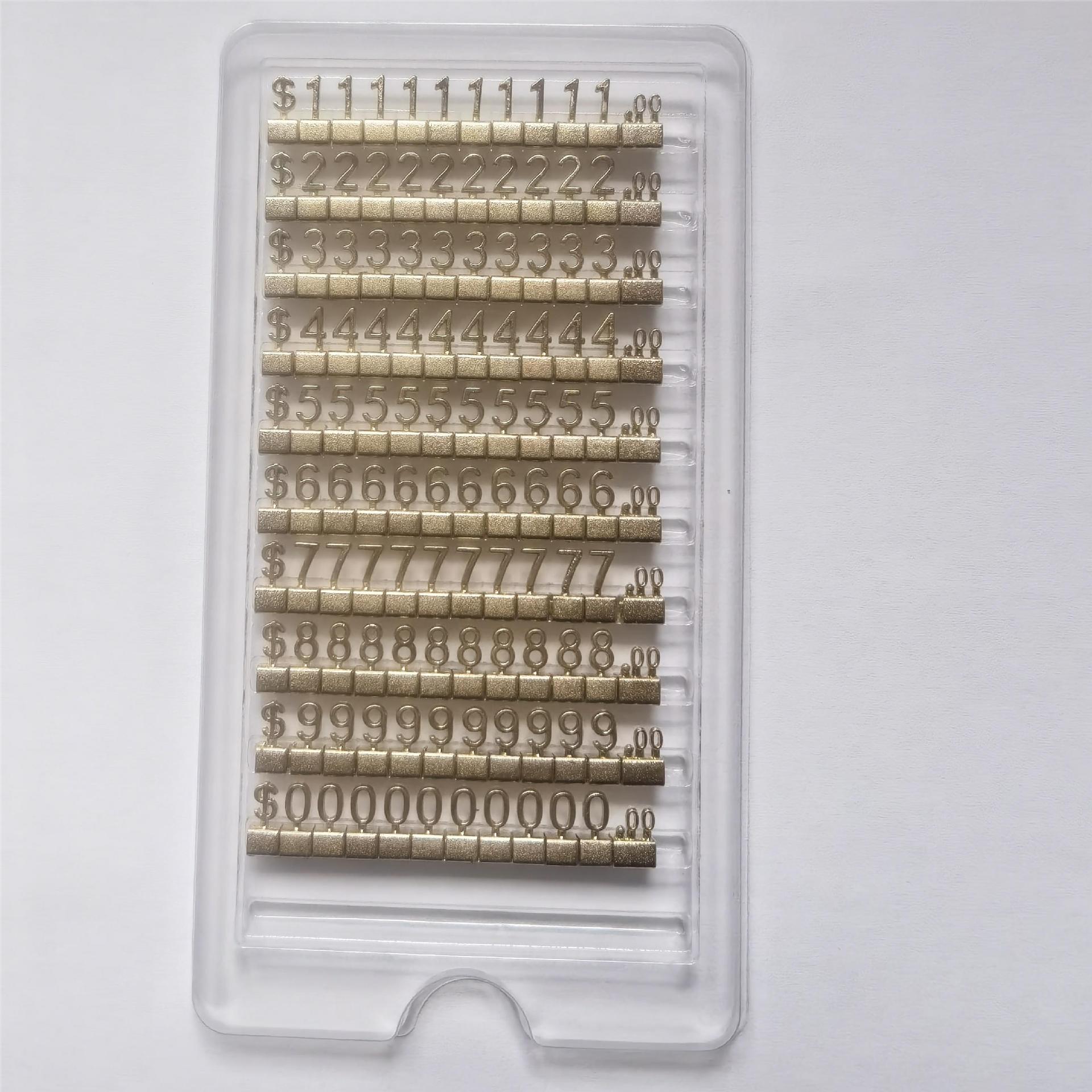 샴페인 달러; 중간 크기 8*4MM