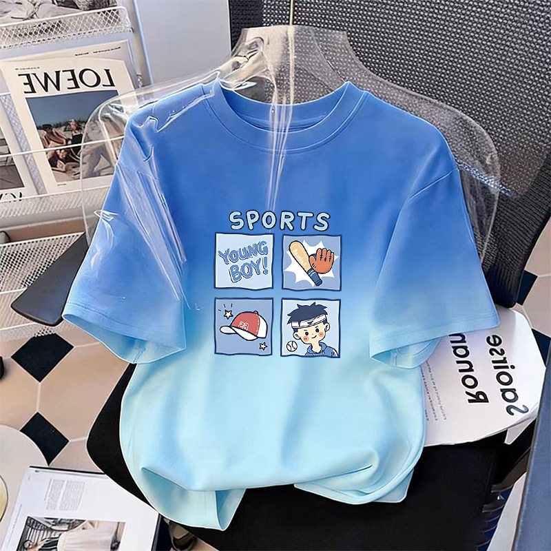 Summer trend cute breathable fashionable short sleeve T-shirt for…
