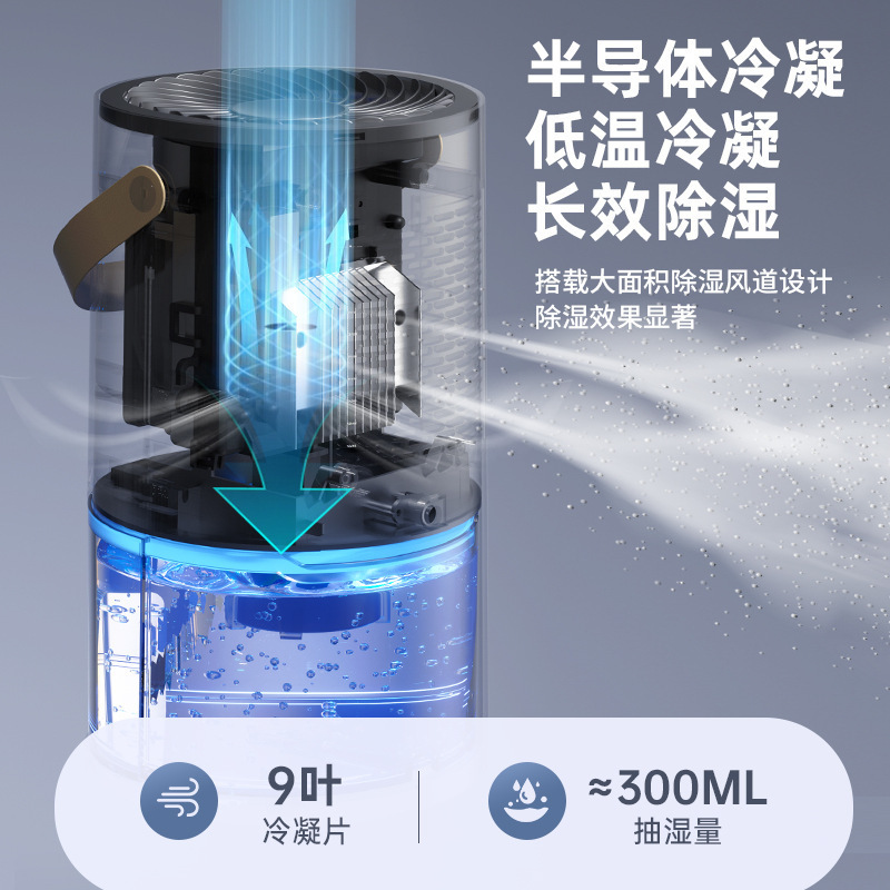 除湿机便携式家用办公室除湿室内干燥机回南天小型吸湿机跨境批发|undefined
