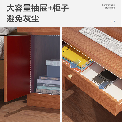 Yijiada desktop computer desk home simple small desk dormitory student study writing desk bedroom office desk