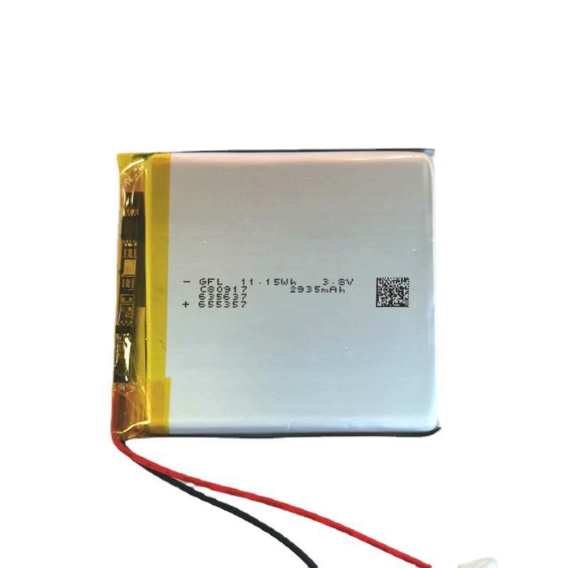 655357锂电池电芯厂2930MAH 3.8V手机内置电池医疗产品监控设备