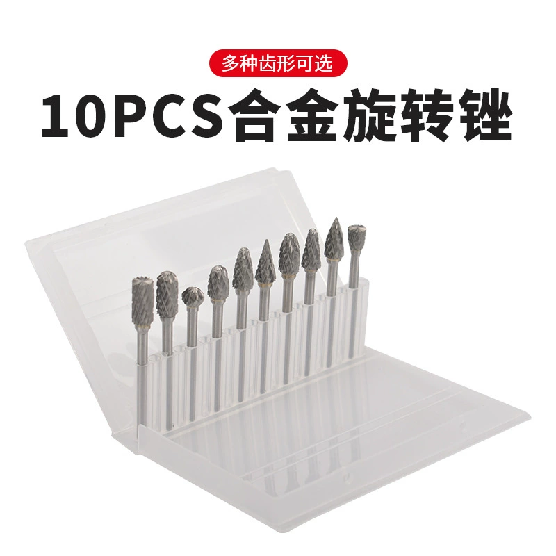 Фабрика прямых продаж твердосплавный роторный шлифовальный станок для шлифования и полировки набор инструментов 3*6 двухполосных вольфрамовых стальных шлифовальных головок