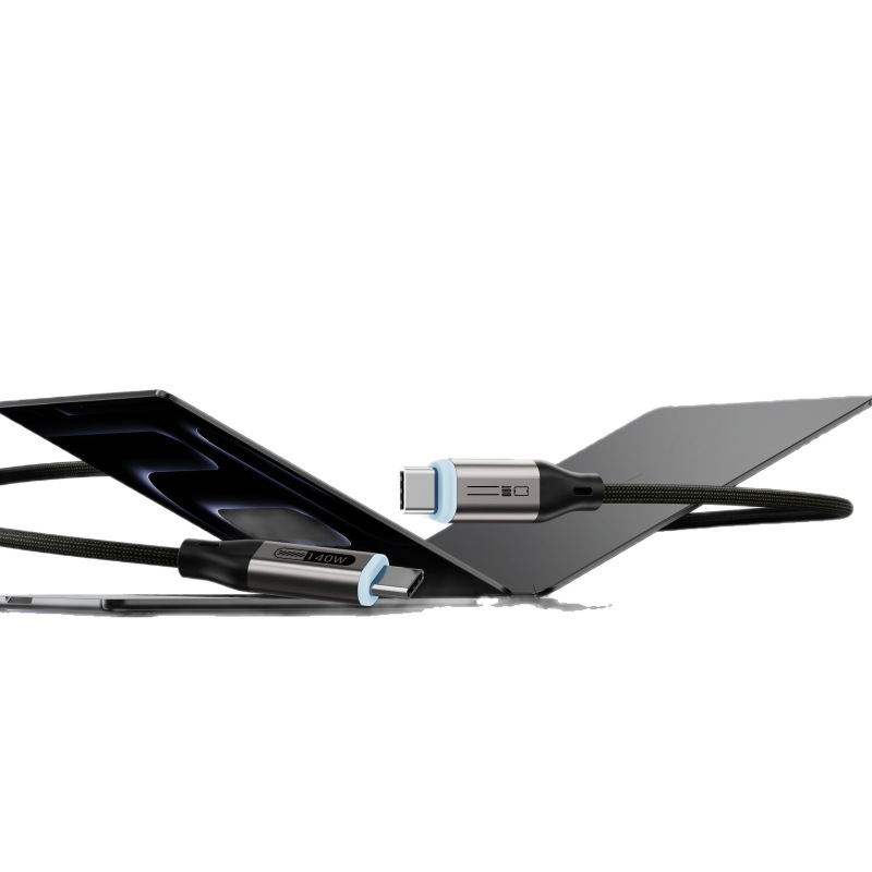140W全协议转换快充线适用华为小米vivo一加oppo苹果type-c线双C|undefined