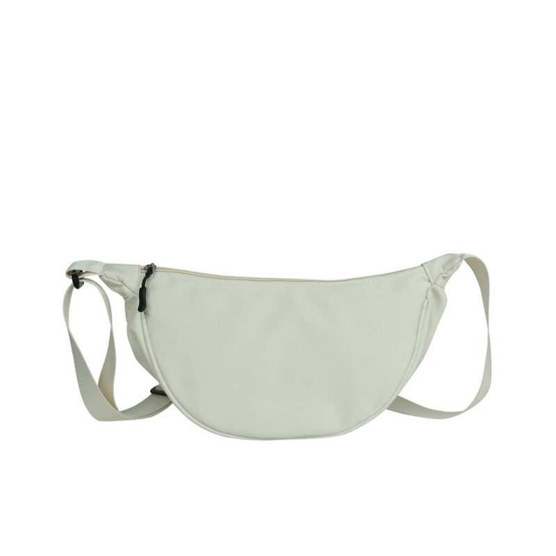 Internet Celebrity Lulu's Same Style Crossbody Bag, New Simple Solid Color Lightweight Lemon Dumpling Bag, Large Capacity Versatile Shoulder Bag