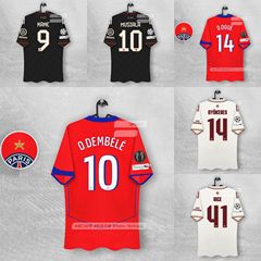 チャンピオンズリーグの印字番号2526 PSG、バイエルン、ACミラン、マンチェスターシティ、アーセナルの選手、ミュラー、ケイン、ハーランド