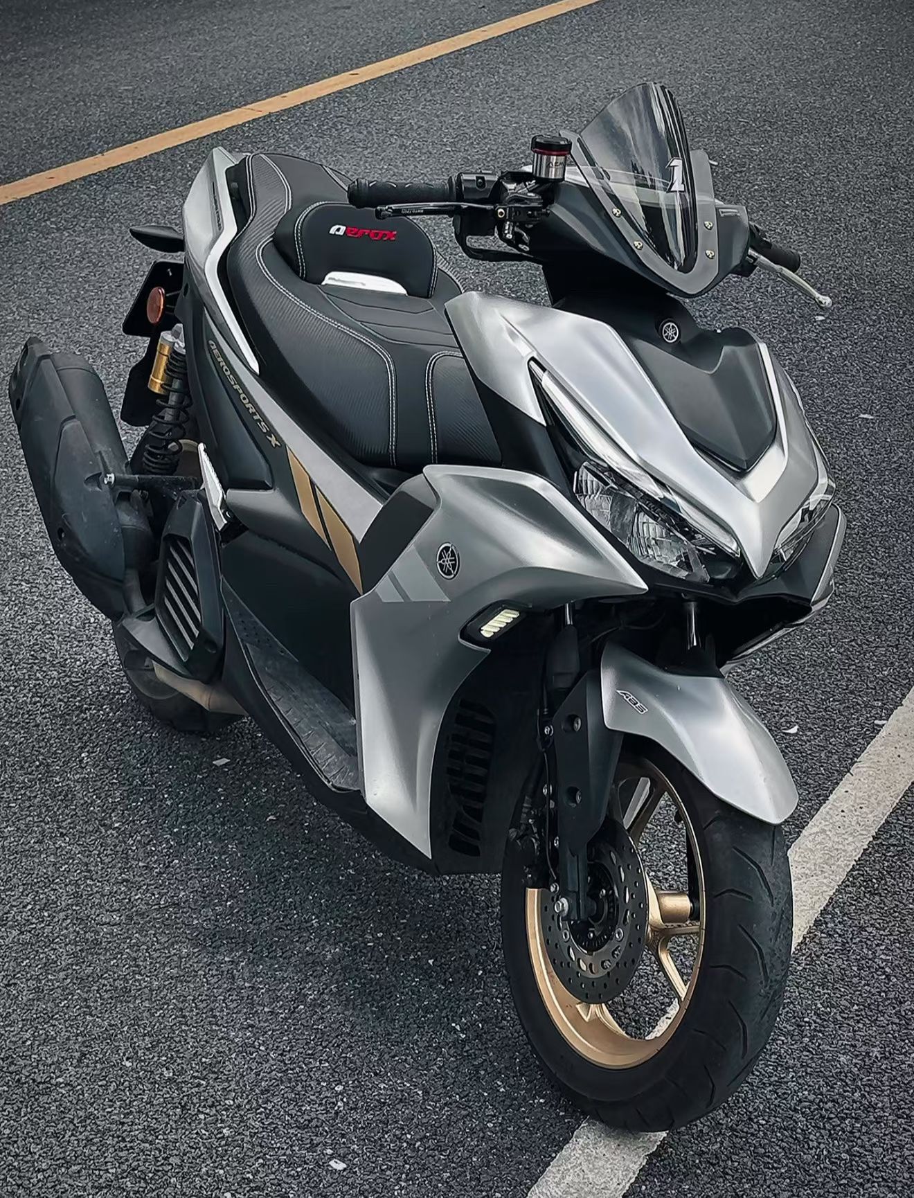 Suitable for 21-24 Yamaha Aeroxsportsx155 Modified Seat Cushion Aerox155 Seat Bag Nvx155 Seat Cushion