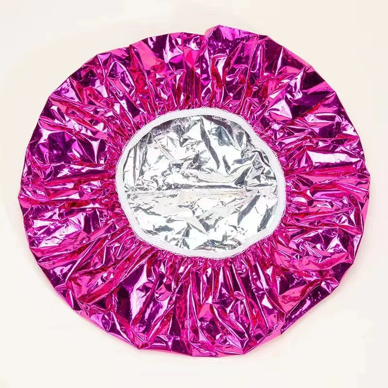 Одноразовая водонепроницаемая шапочка для ухода за волосами, используемая в салонах красоты, для душа и процедур, пользующаяся большим спросом, в наличии.