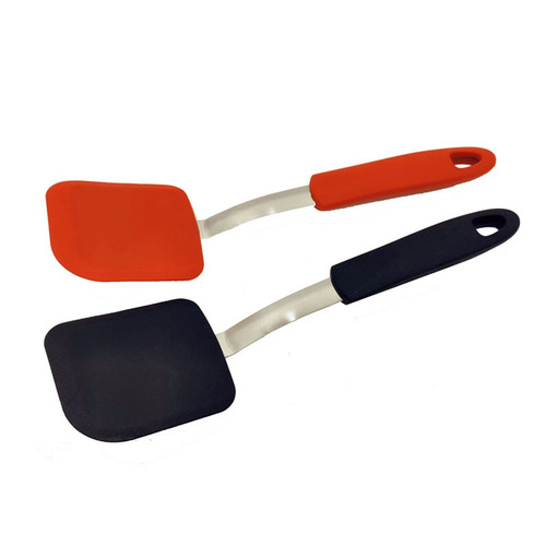 Small and medium-sized silicone biscuit cake spatula, non-stick spatula, DIY fried egg steak spatula without damaging the pot
