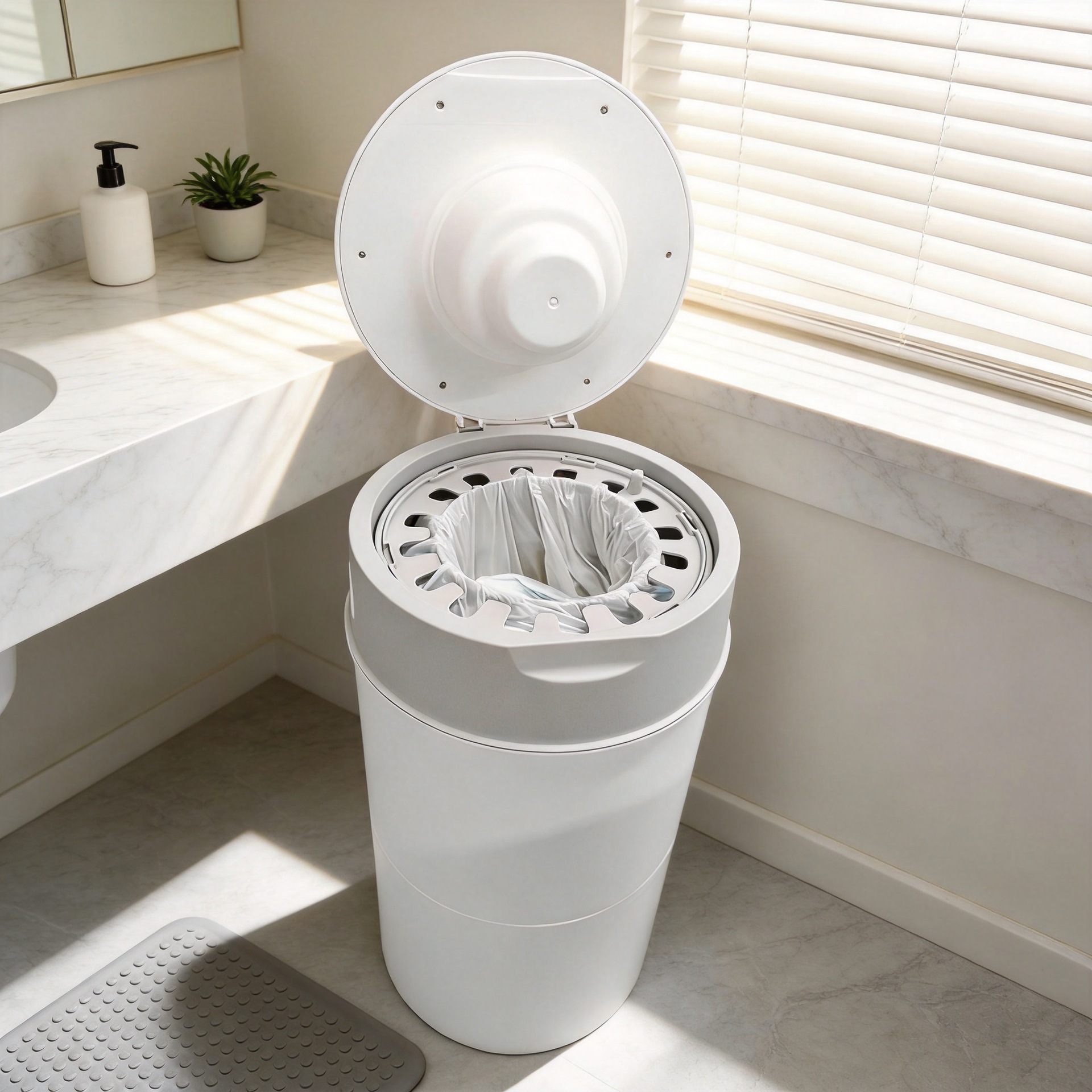 Household Diaper Pail with High Barrier Protection, Sanitary Pet Cat Litter, Baby Diaper Sorting Trash Can, Odor-Proof Special Use