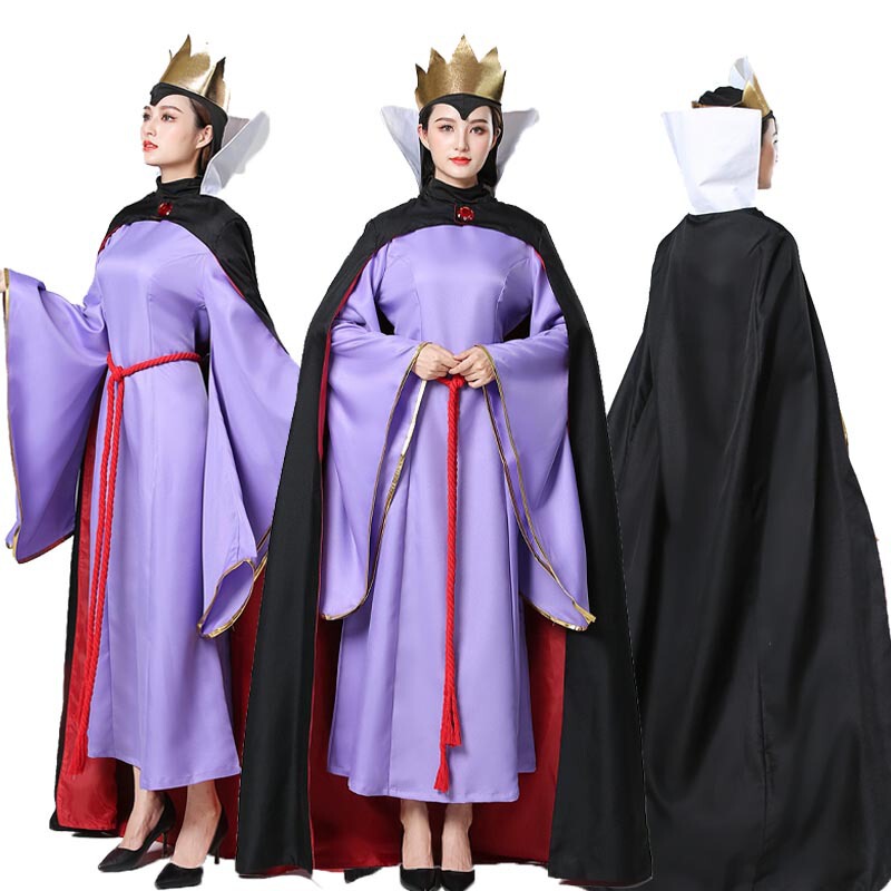 Grimm Fairy Tales Snow White Stepmother Role-playing Vicious Queen Stepmother cosplay Drama Costume