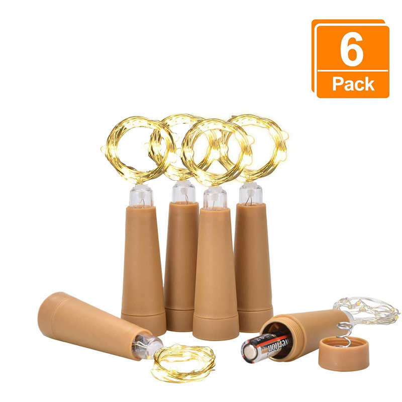 Cross-Border Battery Wine Bottle Stopper String Lights Party Decoration Lanterns Wedding Arrangement Christmas Table Digital String Lights Cross-Border Battery Wine Bottle Stopper String Lights Party Decoration Lanterns Wedding Arrangement Christmas Table Digital String Lights