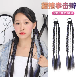 假发长卷发;假发马尾;长直发假发
