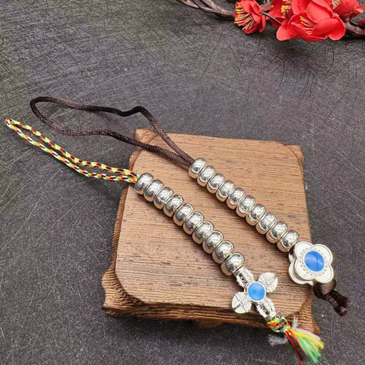 批发梅花计数器饰品配件记子挂件大小号星月菩提金刚卡子计数配饰