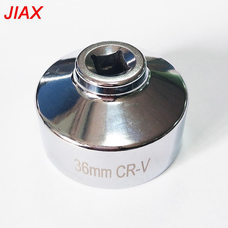 Llave de filtro de tubo de rejilla de aceite de automóvil de 36mm para desmontaje y montaje para Ford/BMW/Audi/Volkswagen/Porsche