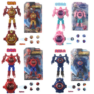 Retail Transformation Projection Watch Children's Cartoon Transformation Watch 21 Projection Transformation Watch