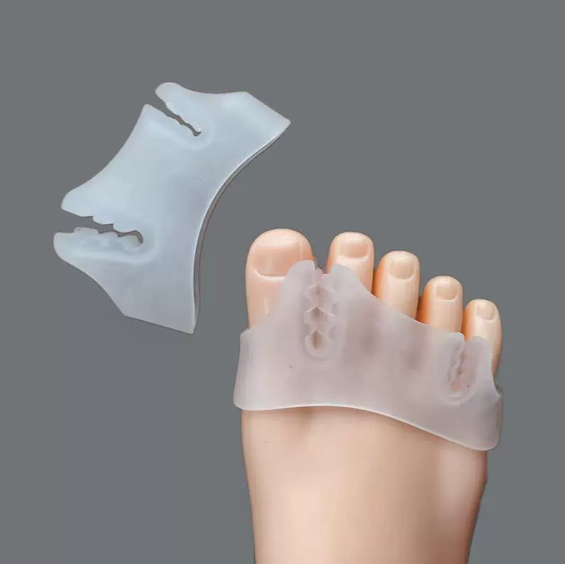 Новый силиконовый трехперфоровый отделитель ног перекрывающийся палец антиизносная защита пальцев ног