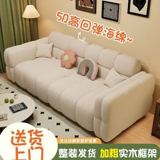 小户型沙发家用懒人沙发客厅沙发现代出租房公寓沙发床卧室沙发