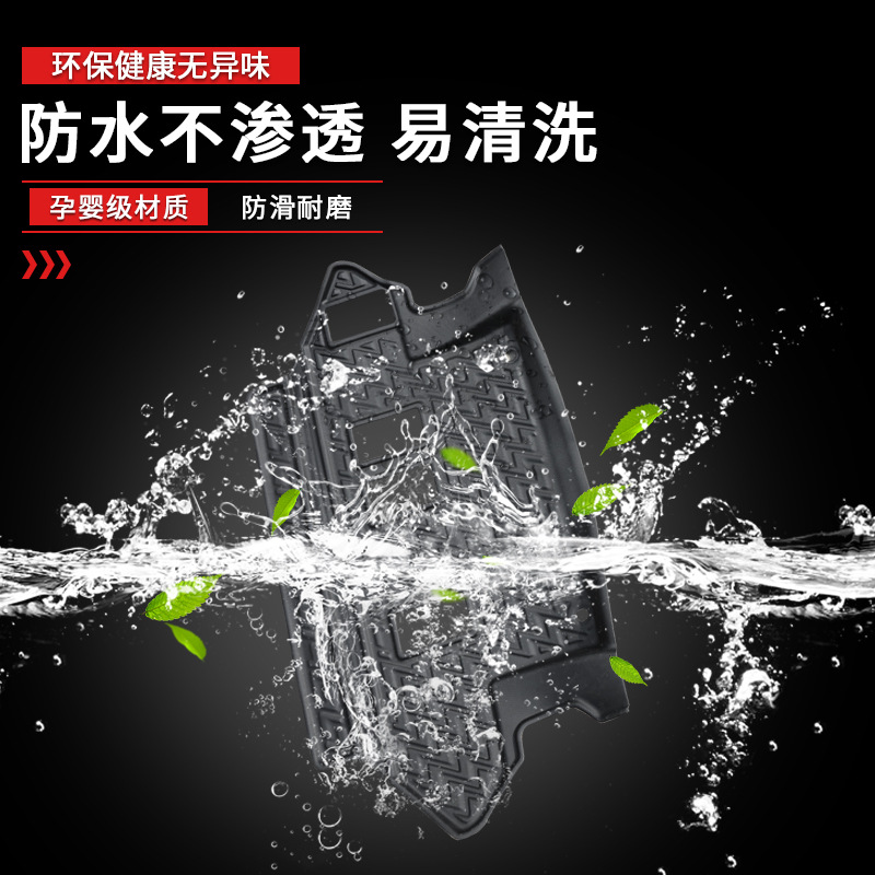 Para Nissan Patrol Y62 alfombrillas impermeables antideslizantes TPE alfombrillas Nissan Patrol Floor mats