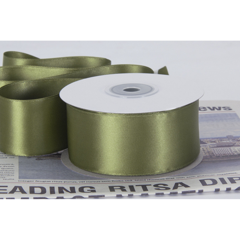 Accesorios de cinta gruesa cifrada al por mayor transfronteriza, cinta de poliéster de doble cara, caja de regalo, cinta de embalaje, lazo, cinta de recuerdo