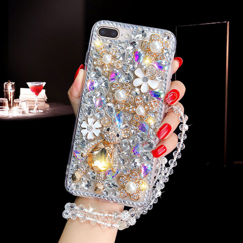 Luxurious Diamond Bear Hardware Carved Accessory Protective Case 8Plus Suitable for Iphonexr Apple 17Pro Mobile Phone Case Luxurious Diamond Bear Hardware Carved Accessory Protective Case 8Plus Suitable for Iphonexr Apple 17Pro Mobile Phone Case