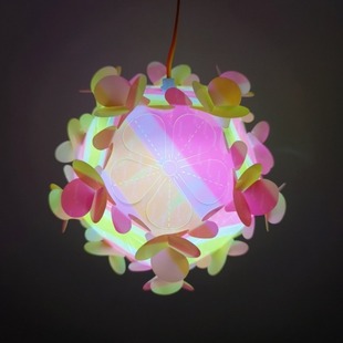 Colorful Version of New Year's Lantern Festival Stall Art Glowing Colorful Radium Shooter Lantern DIY Handmade Lantern Wholesale