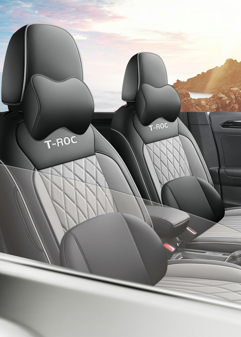 2022 25-Year-Old Faw-Volkswagen Tange Special Car Seat Cover Fully Surrounded Breathable Four-Season Leather Cushion Seat Cover
