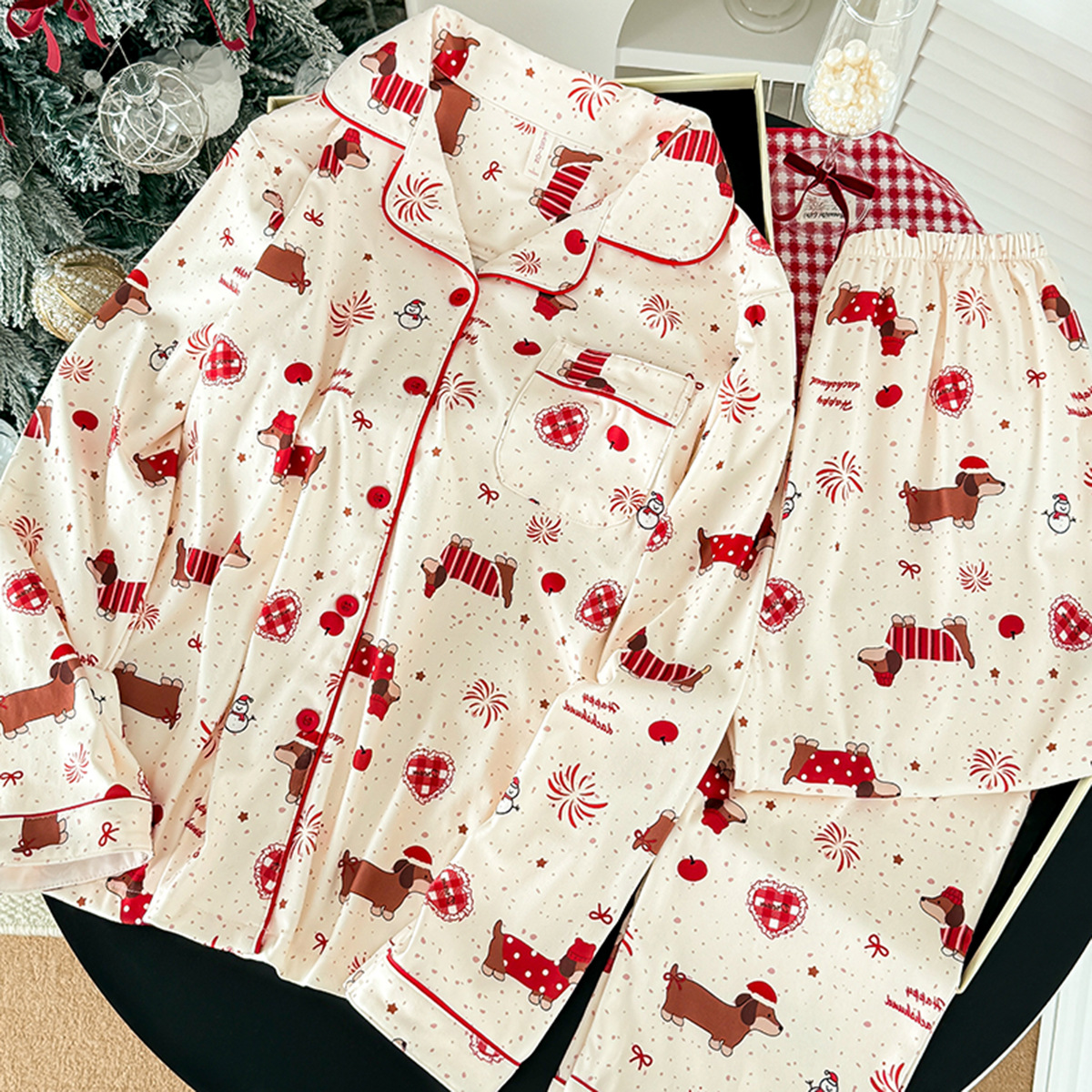 【두꺼운 저먼 벨벳】닥스훈트