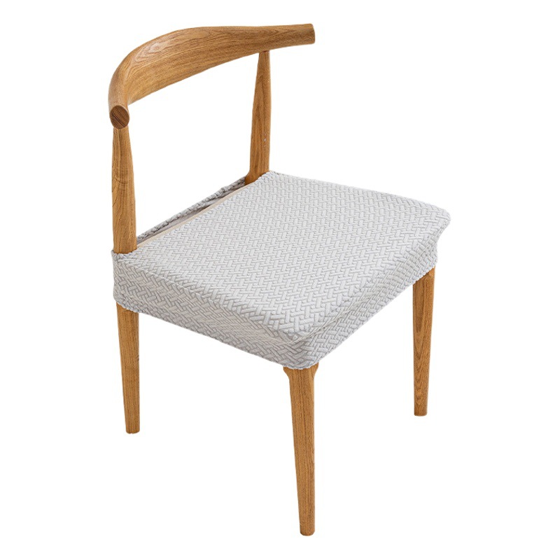 Funda de silla jacquard gruesa a prueba de polvo para todas las estaciones, funda de silla elástica doméstica antideslizante dividida, funda de silla de cuerno al por mayor
